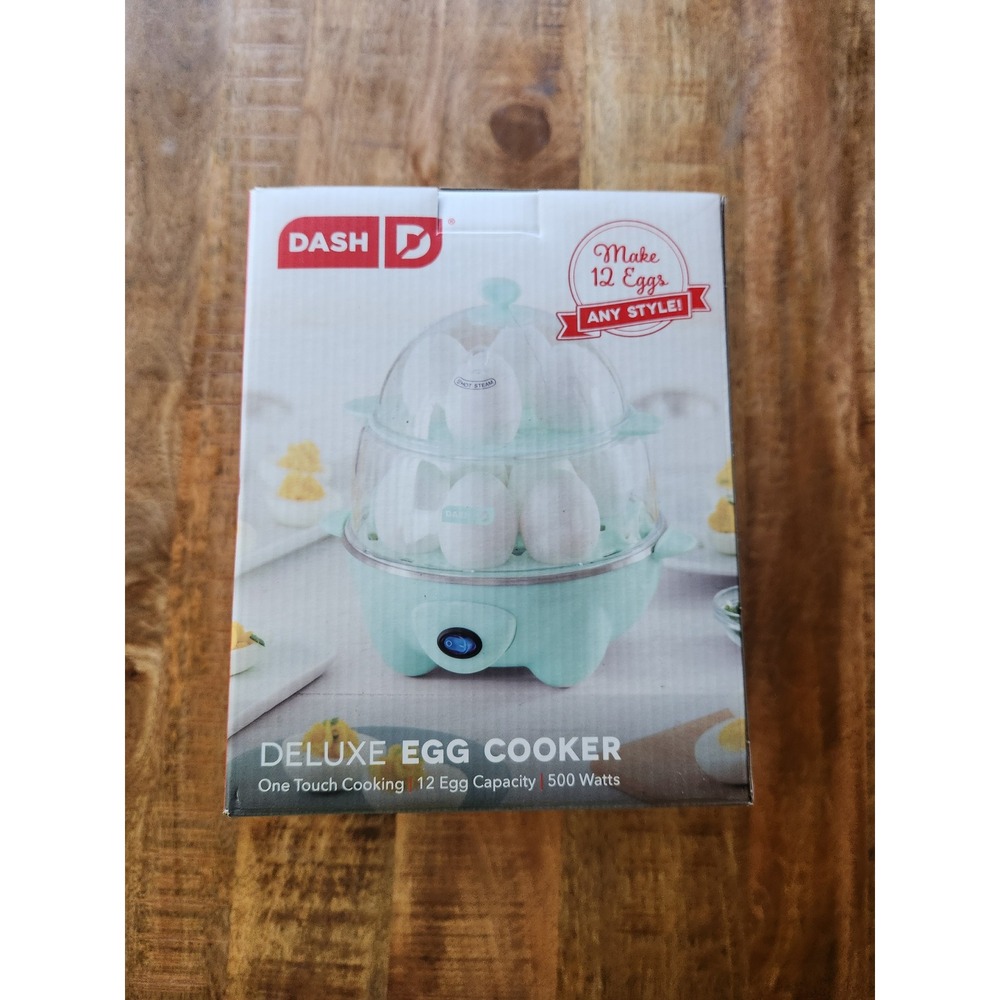 Dash Deluxe Egg Cooker 12 Egg Capacity